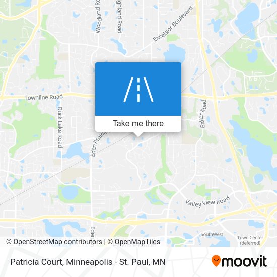 Patricia Court map