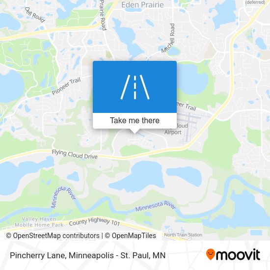 Pincherry Lane map