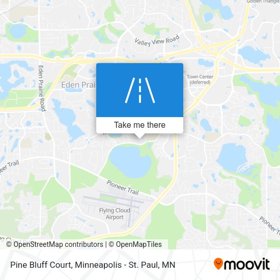Mapa de Pine Bluff Court