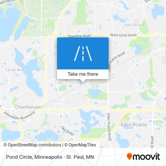 Pond Circle map