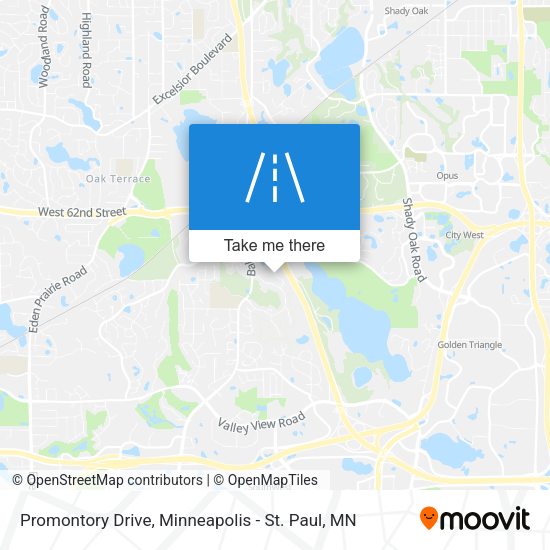 Mapa de Promontory Drive