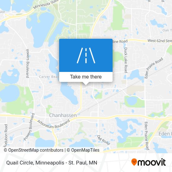 Mapa de Quail Circle