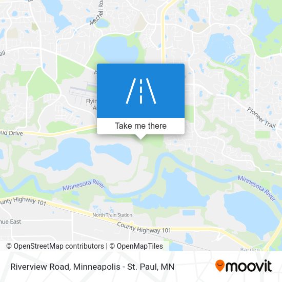 Riverview Road map