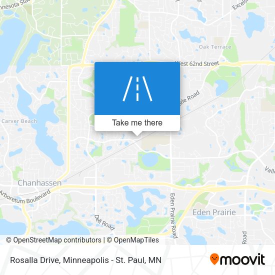 Rosalla Drive map