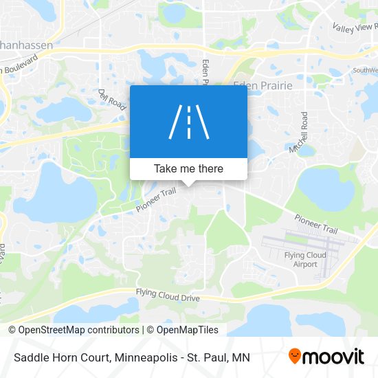 Mapa de Saddle Horn Court
