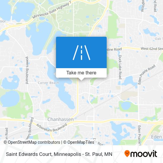 Saint Edwards Court map