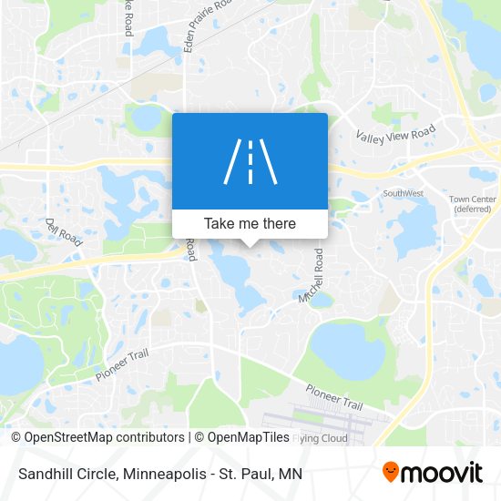 Mapa de Sandhill Circle