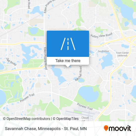 Savannah Chase map