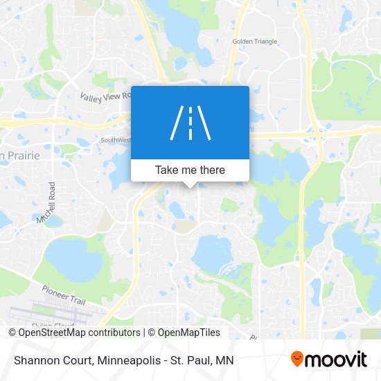 Shannon Court map