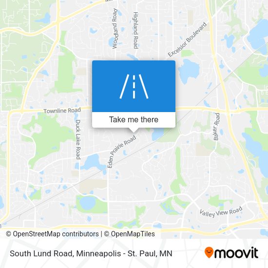 South Lund Road map