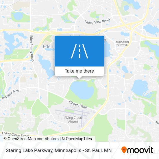 Mapa de Staring Lake Parkway