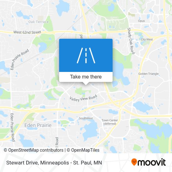 Stewart Drive map