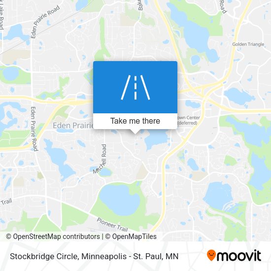 Stockbridge Circle map