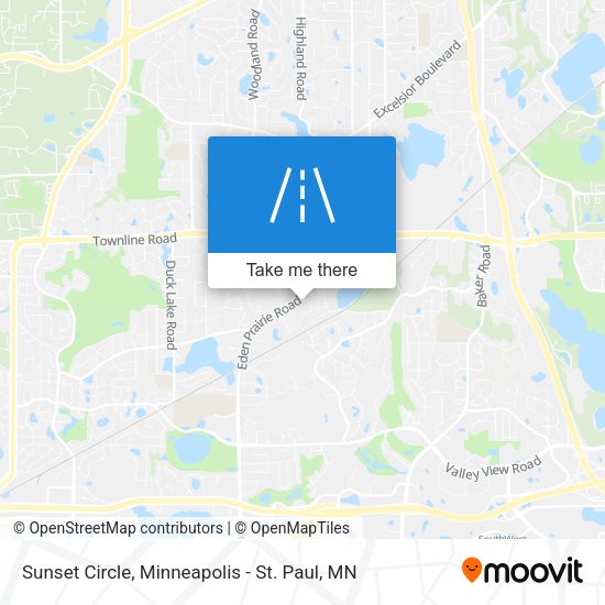 Mapa de Sunset Circle