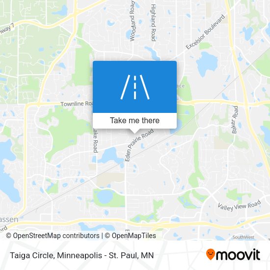 Taiga Circle map