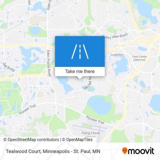 Tealwood Court map