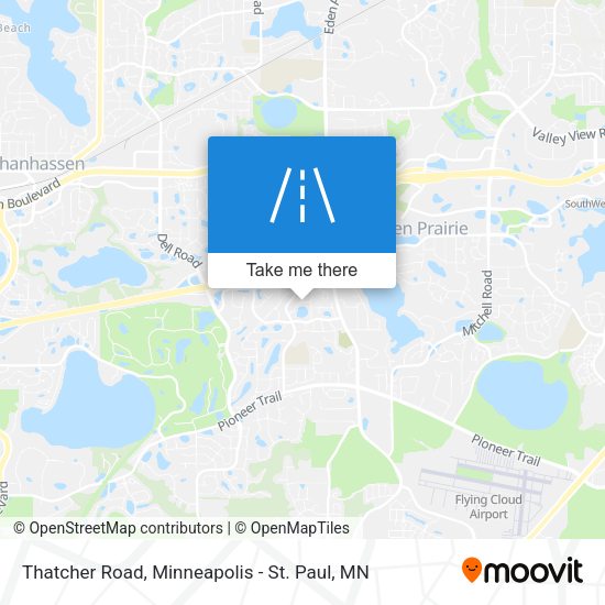Thatcher Road map