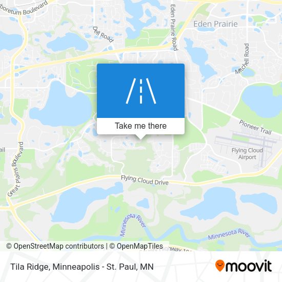 Tila Ridge map