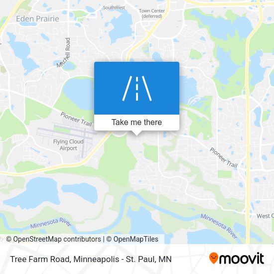 Tree Farm Road map