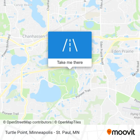 Turtle Point map