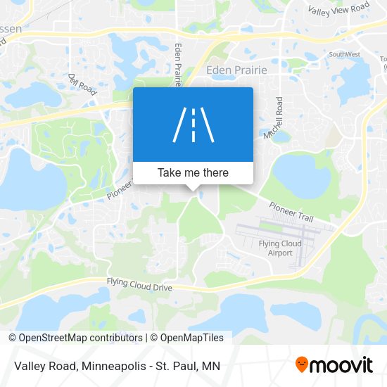 Valley Road map