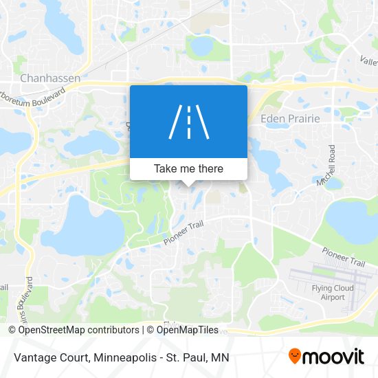 Vantage Court map