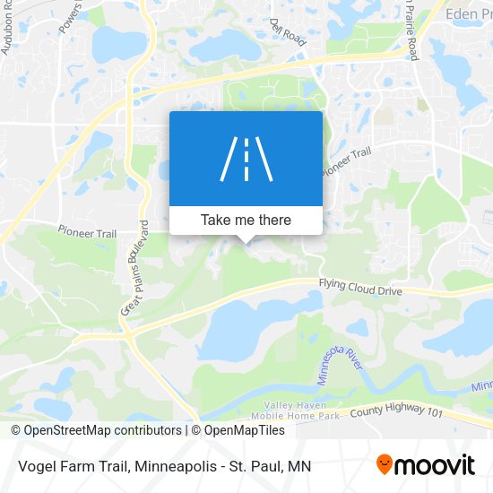 Mapa de Vogel Farm Trail