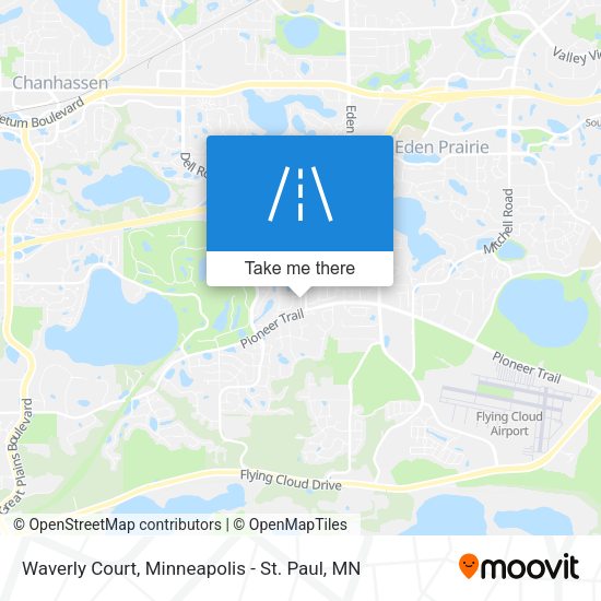 Mapa de Waverly Court