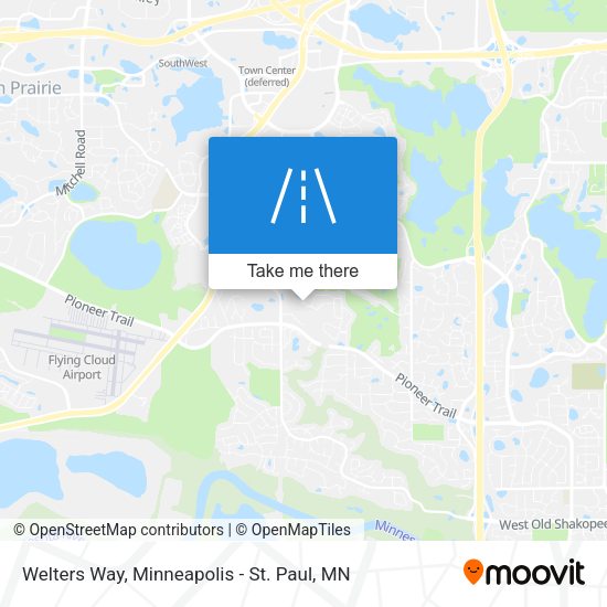 Welters Way map