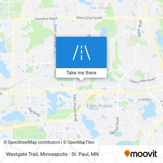 Westgate Trail map