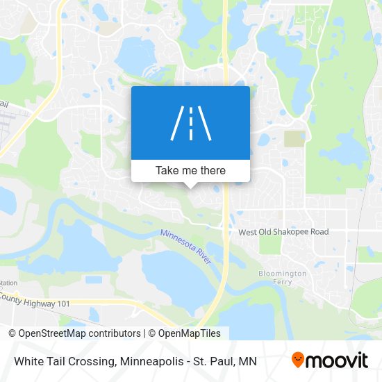 Mapa de White Tail Crossing