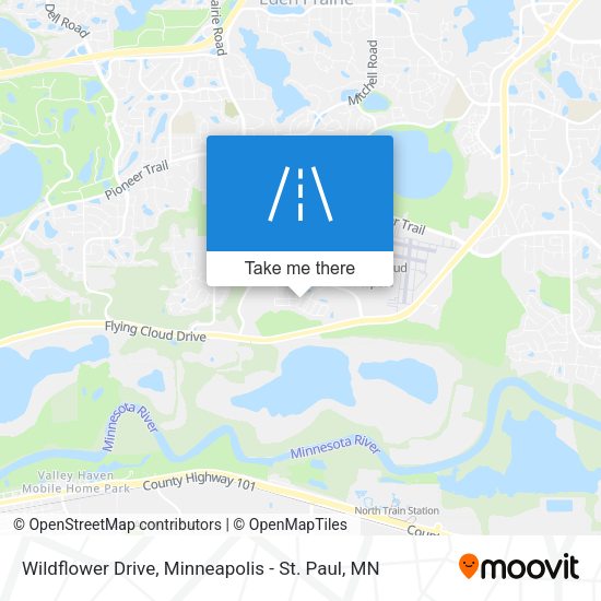 Wildflower Drive map