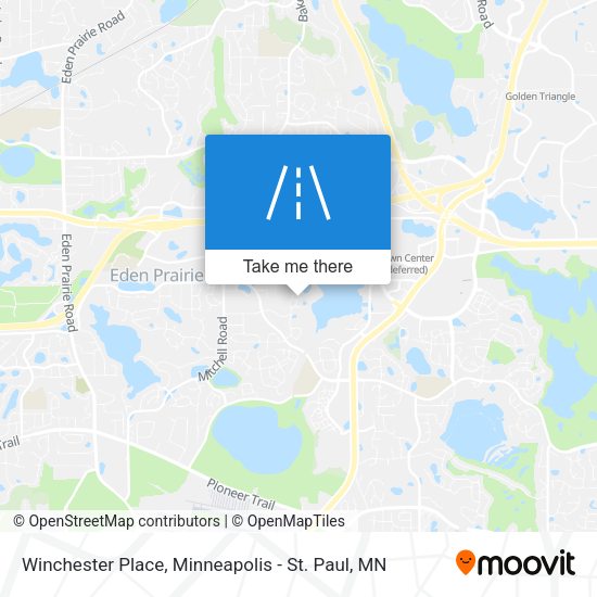 Winchester Place map