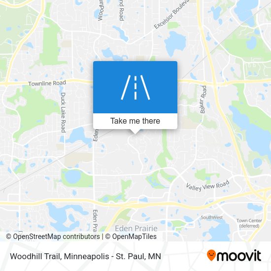 Woodhill Trail map