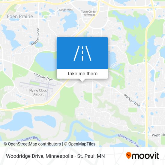 Mapa de Woodridge Drive