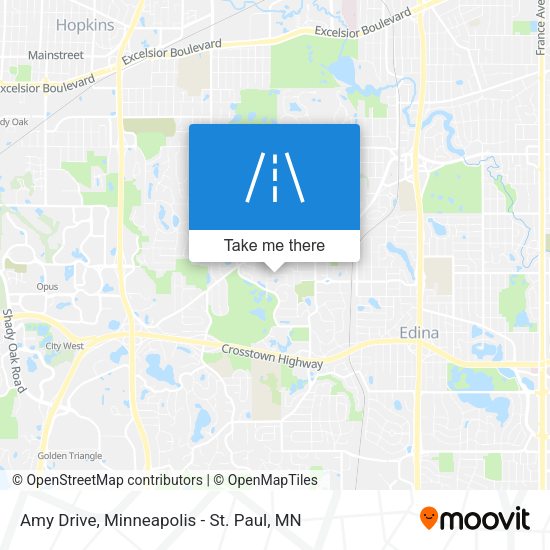 Amy Drive map