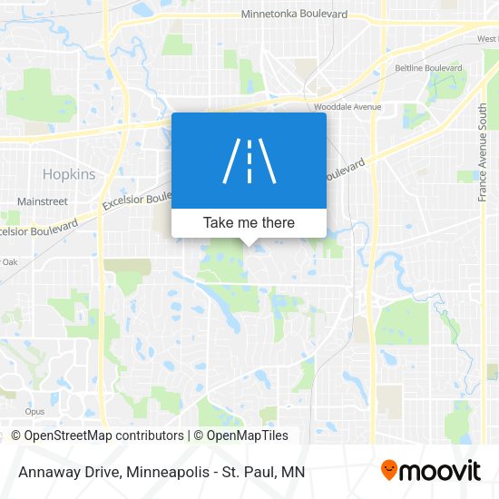 Annaway Drive map