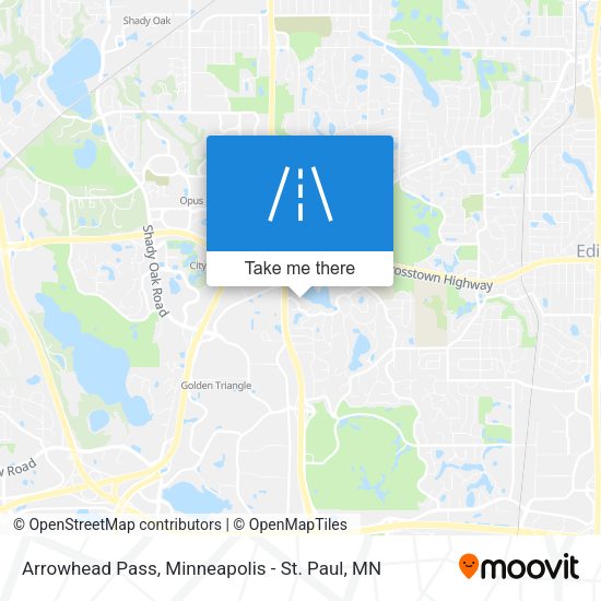 Arrowhead Pass map