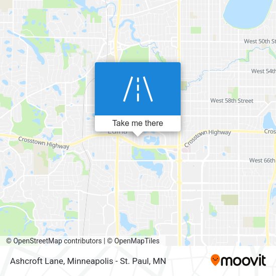 Mapa de Ashcroft Lane