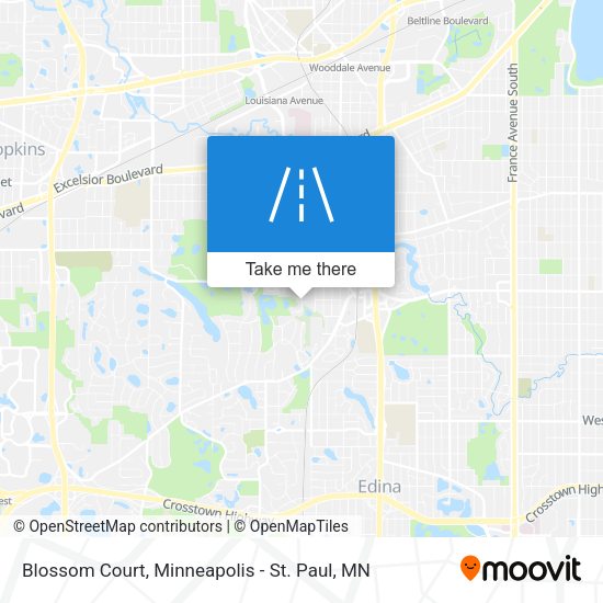 Blossom Court map