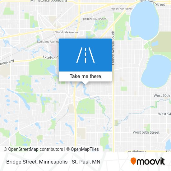 Bridge Street map