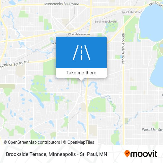 Mapa de Brookside Terrace