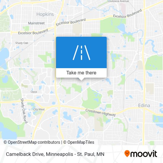 Mapa de Camelback Drive