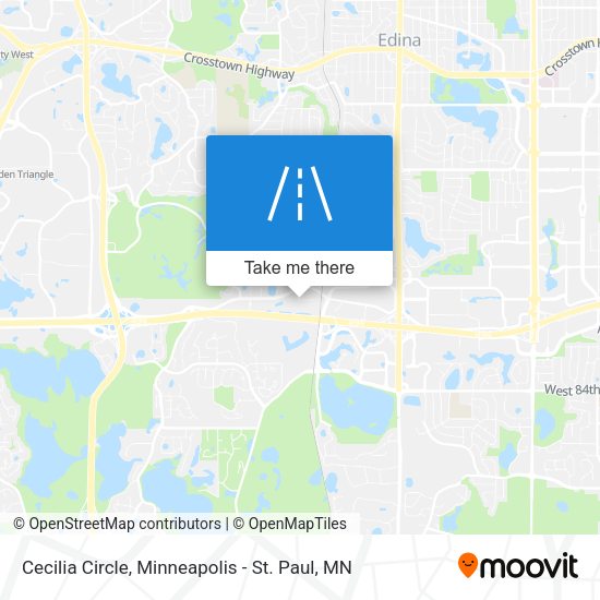 Mapa de Cecilia Circle