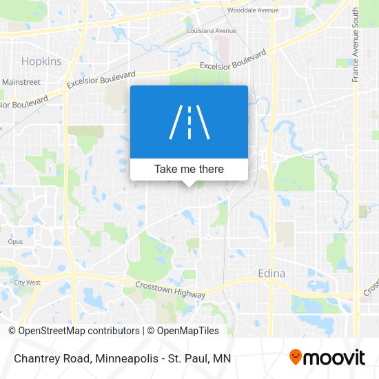 Mapa de Chantrey Road