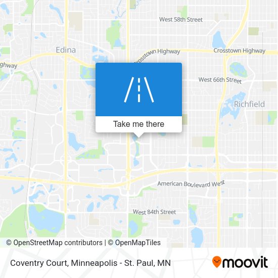 Coventry Court map
