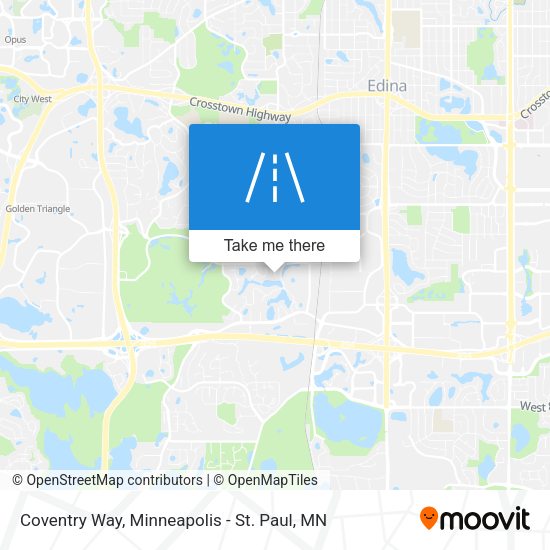 Coventry Way map