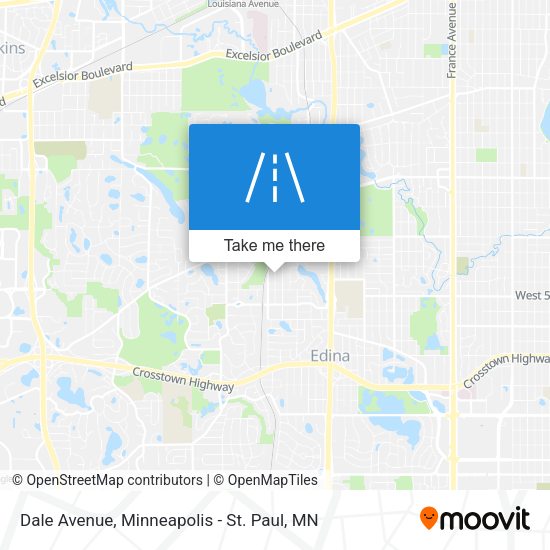 Dale Avenue map
