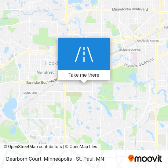 Dearborn Court map
