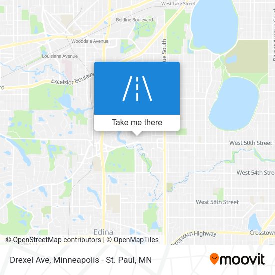 Drexel Ave map